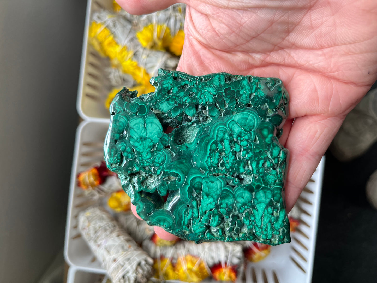 Malachite Slab D