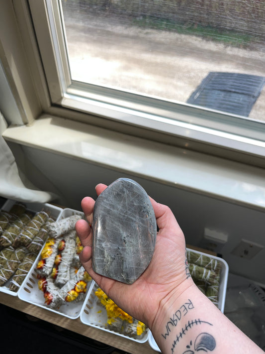 Lavender Labradorite Freeform A