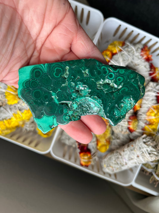 Malachite Slab C