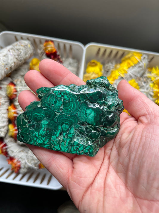 Malachite Slab B