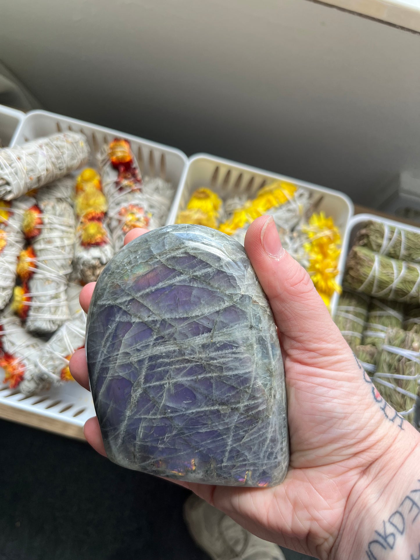 Lavender Labradorite Freeform B