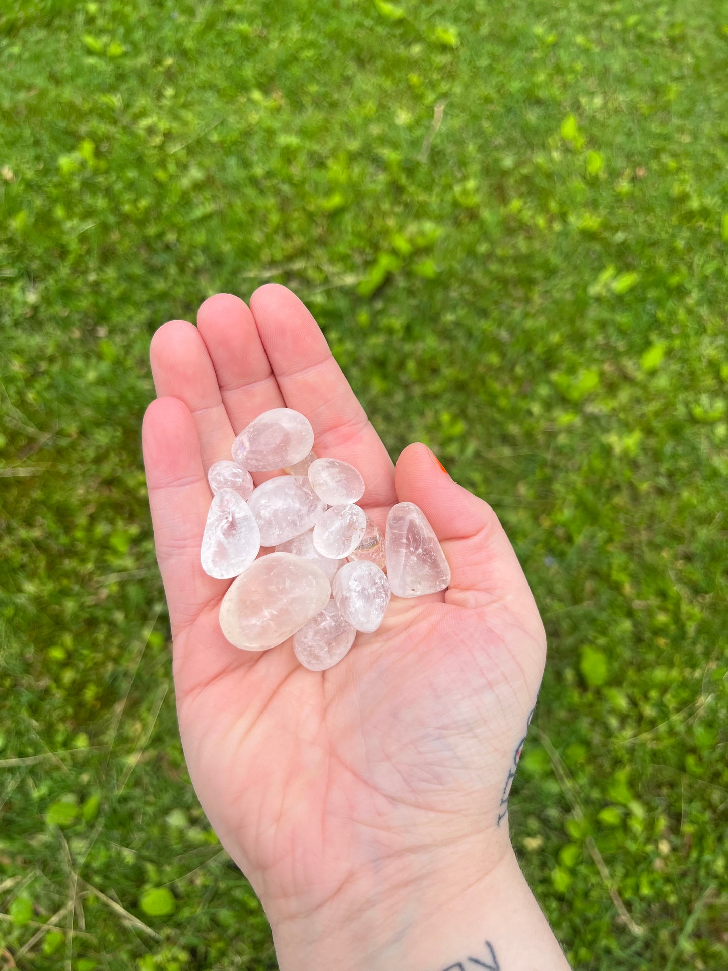 Clear Quartz Tumbled Stone