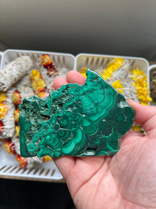 Malachite Slab A