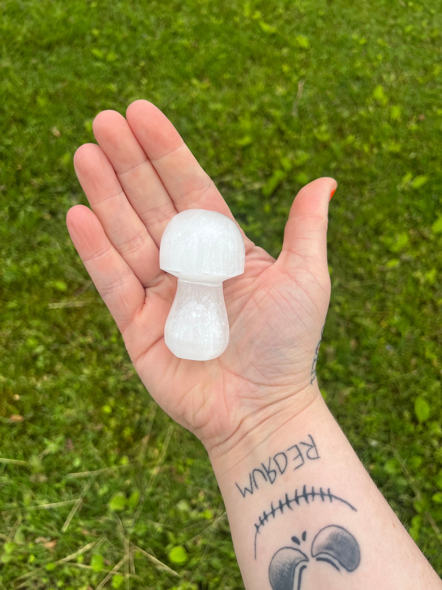 Selenite Mushroom