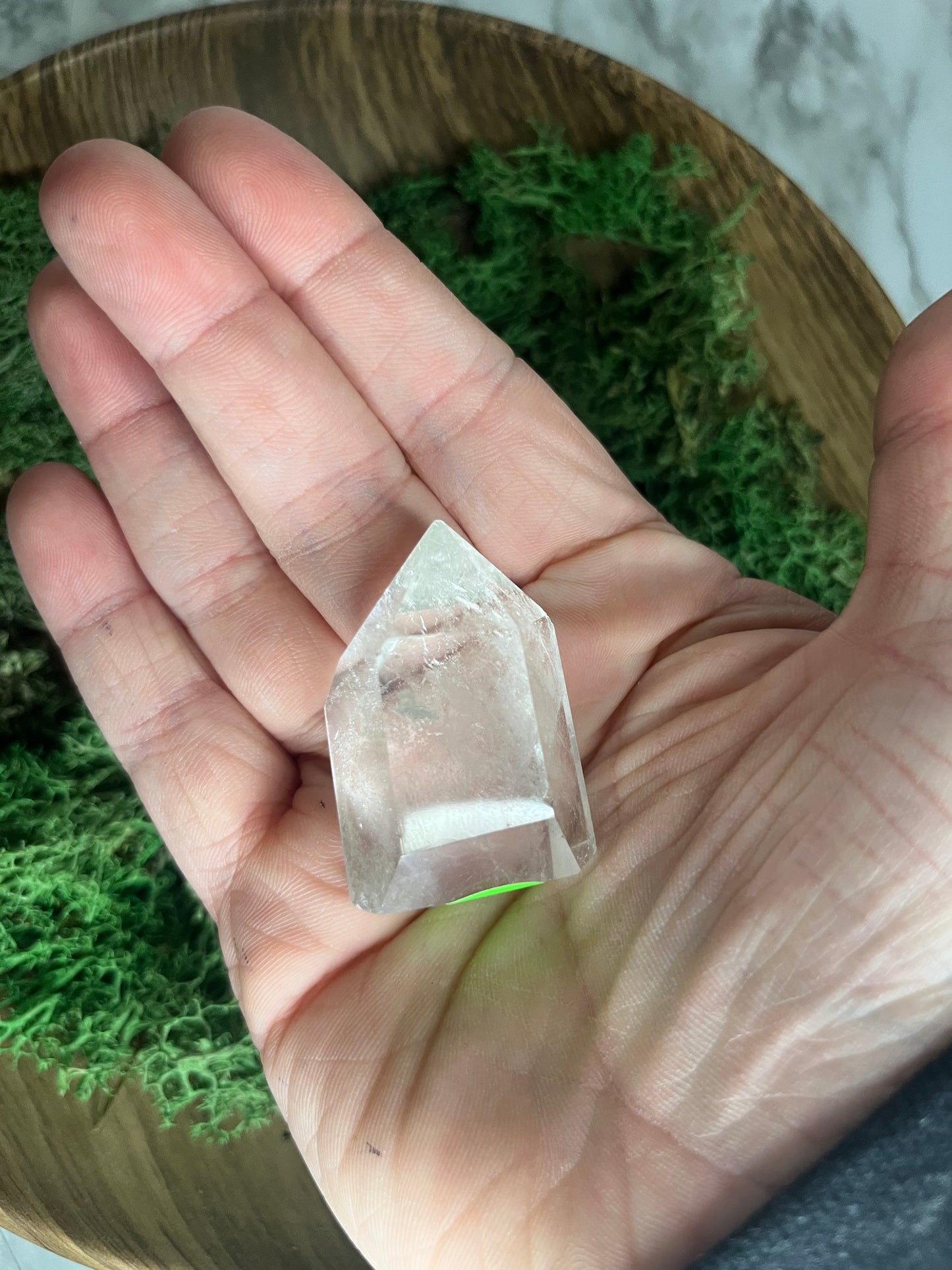 Clear Quartz tower F