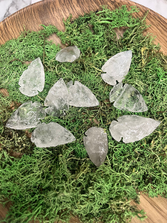 Clear quartz arrowhead ￼