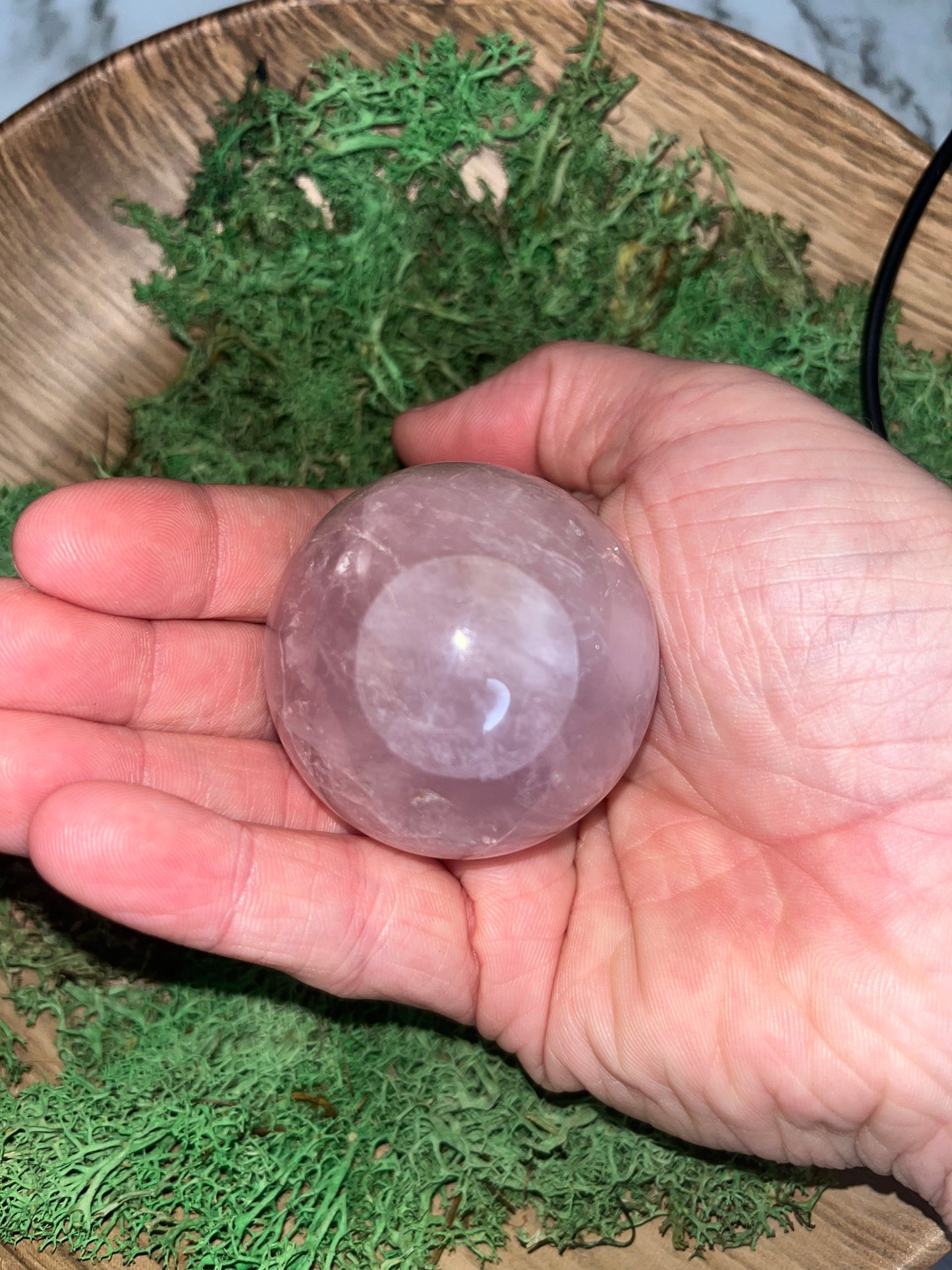 Rose Quartz Sphere A