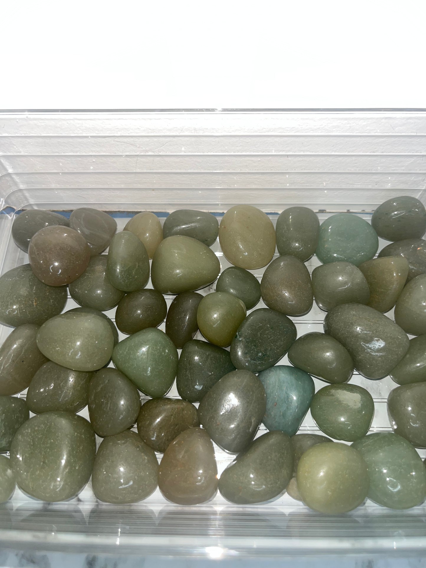 Green adventurine tumble