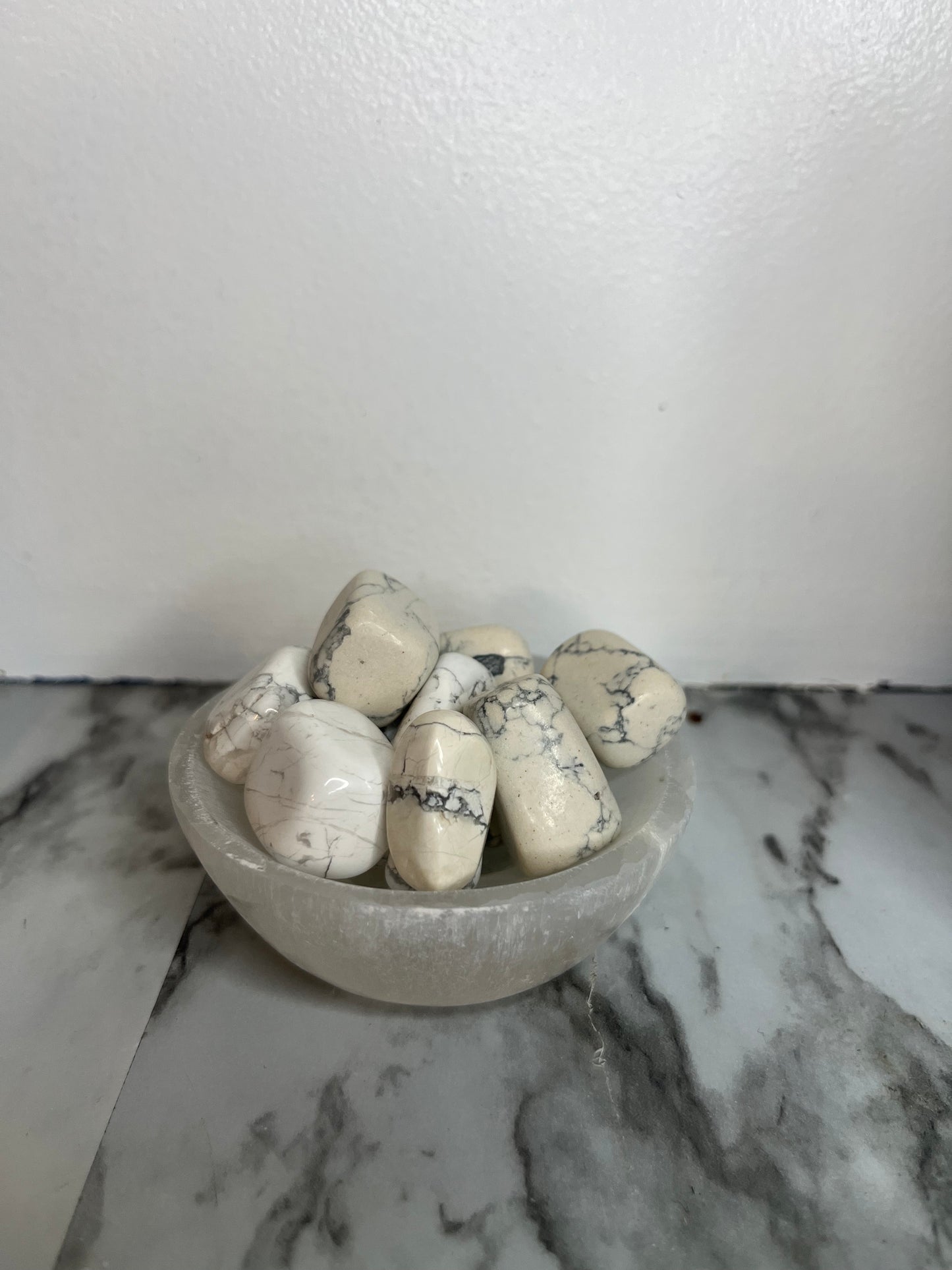 Selenite bowl