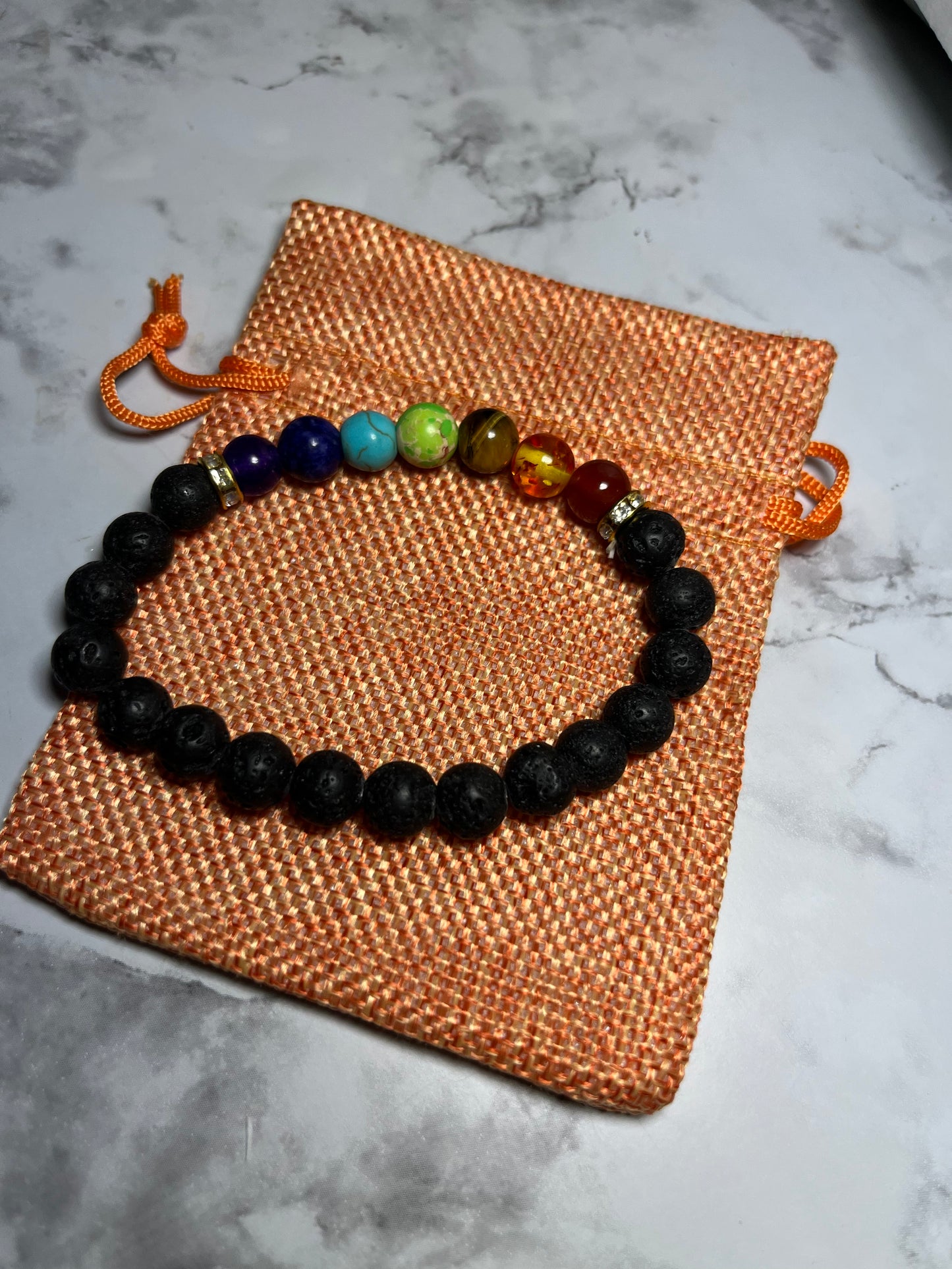 Chakra Lava bracelet