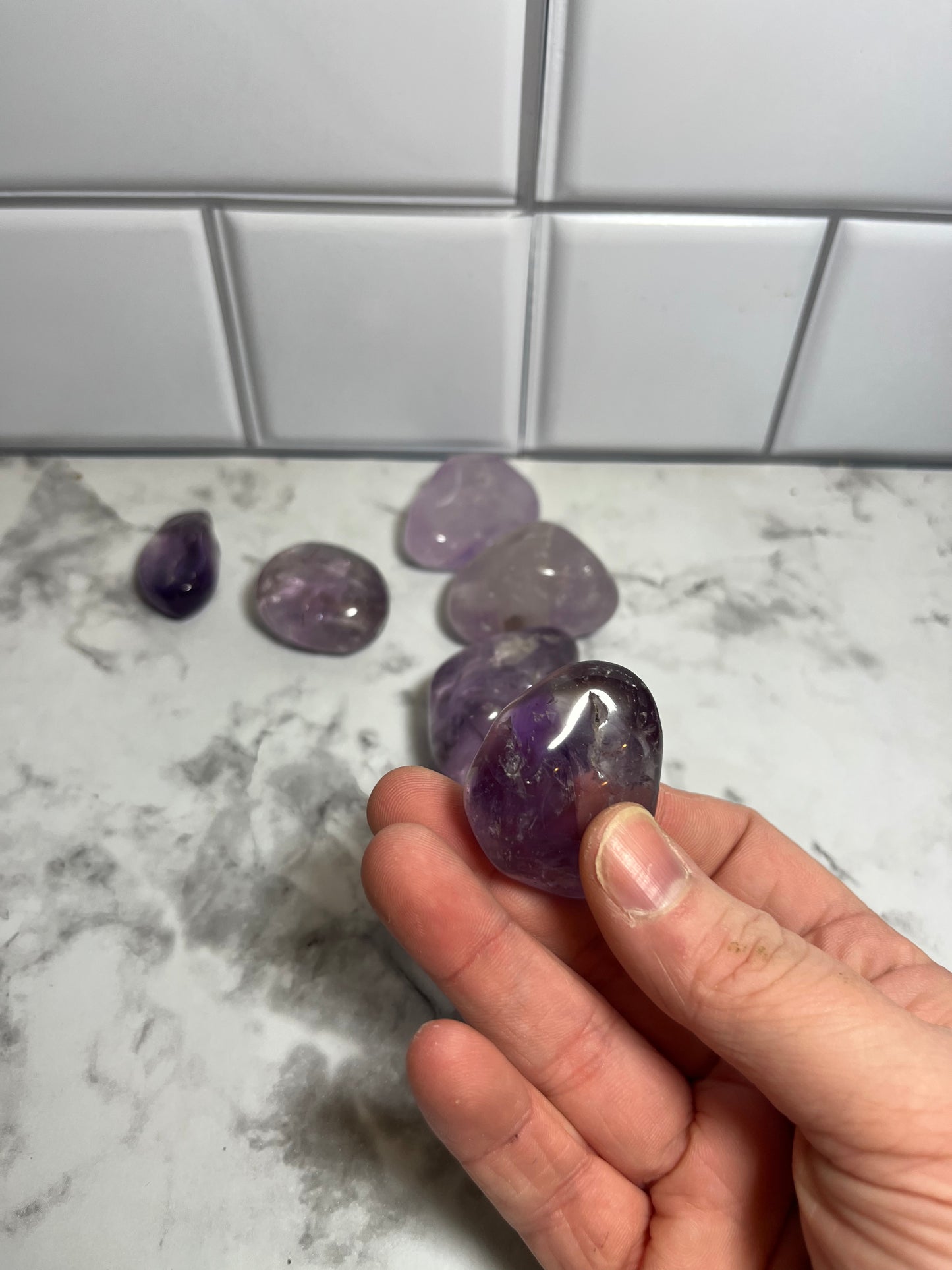 Tumbled Amethyst