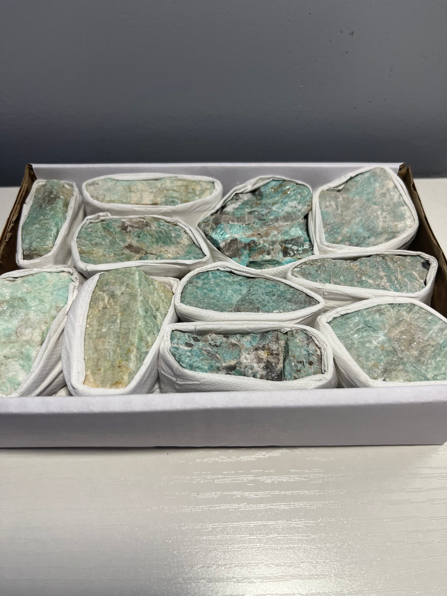 Amazonite rough stone