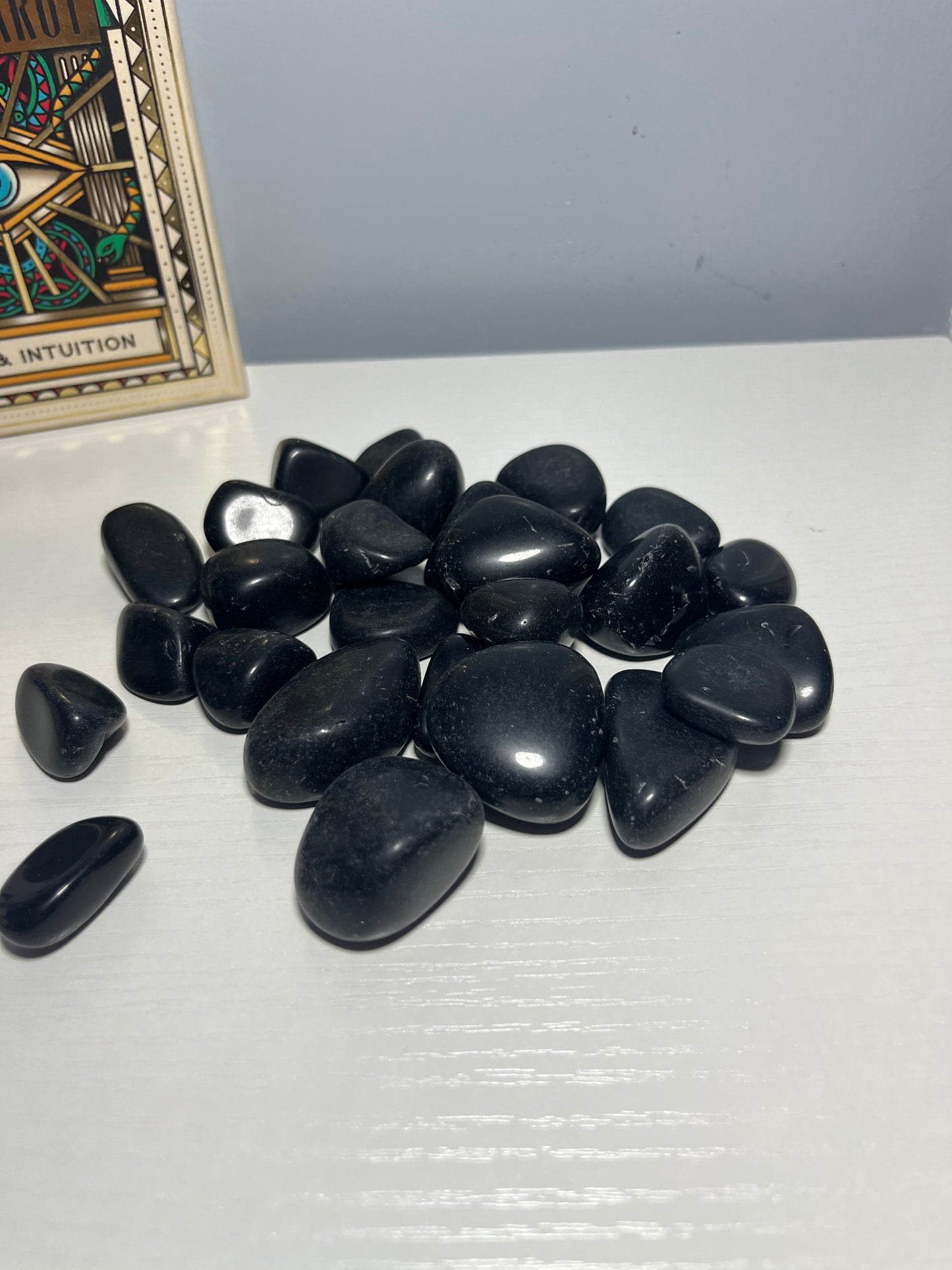 Black obsidian